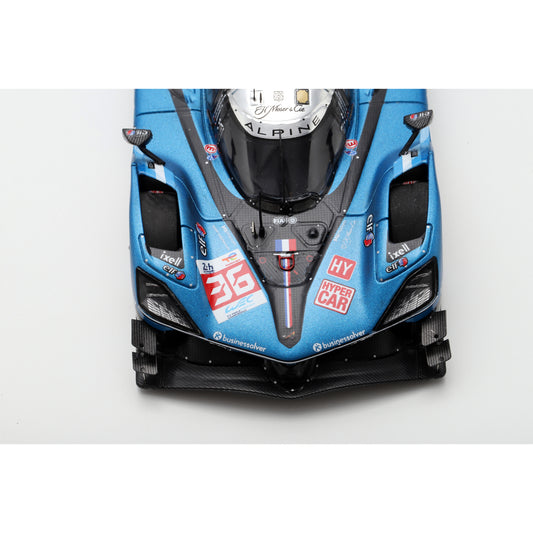 Spark S9123 1:43 - Alpine A424 No.36 ALPINE ENDURANCE TEAM Le Mans 24H 2024 N. Lapierre - M. Vaxivière - M. Schumacher