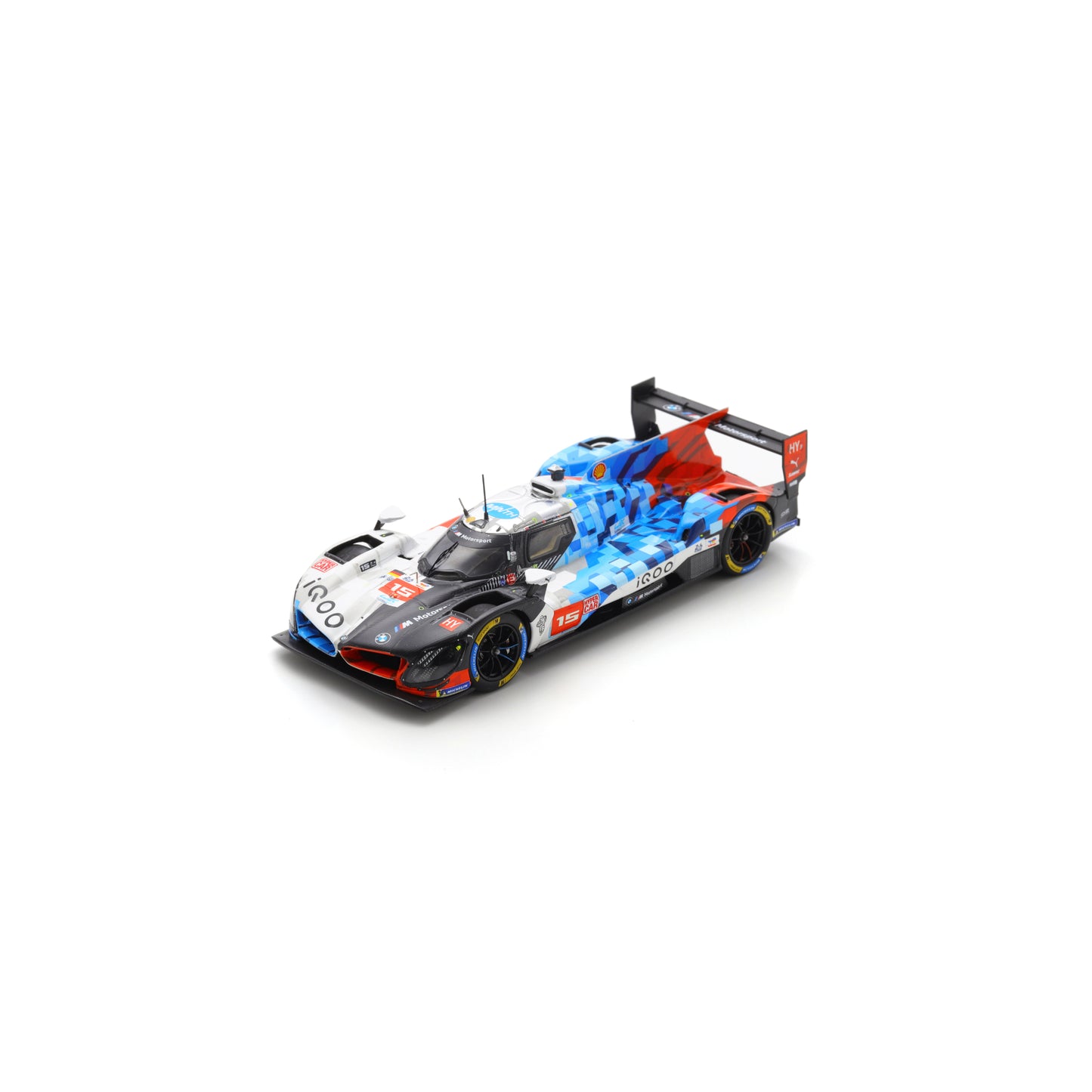 Spark S9262 1:43 - BMW M Hybrid V8 N°15 - BMW M TEAM WRT - Le Mans 24H 2025 D. Vanthoor - R. Marciello - K. Magnussen