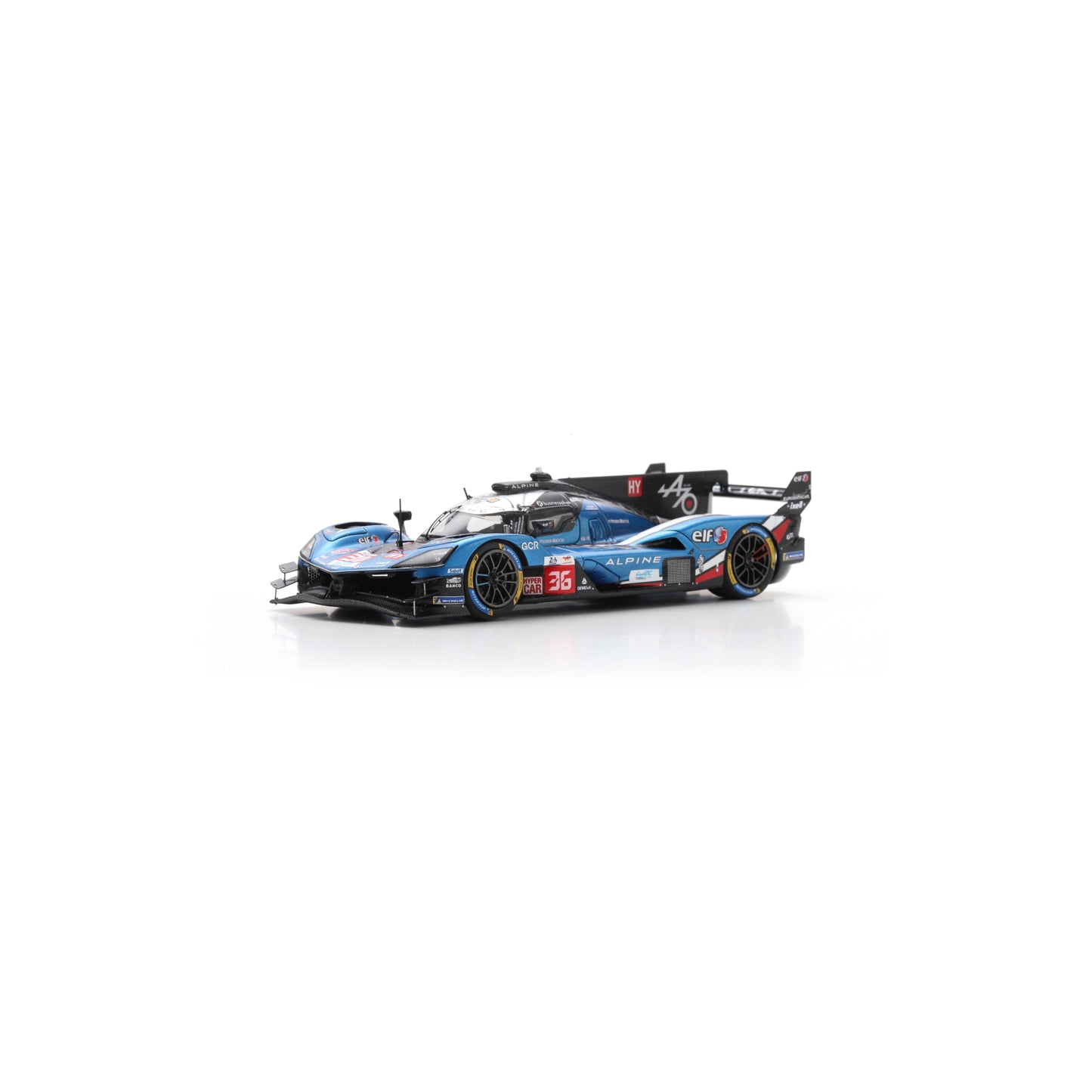 Spark S9265 1:43 - ALPINE A424 N°36 - ALPINE ENDURANCE TEAM - 10th Le Mans 24H 2025 M. Schumacher - F. Makowiecki - J. Gounon