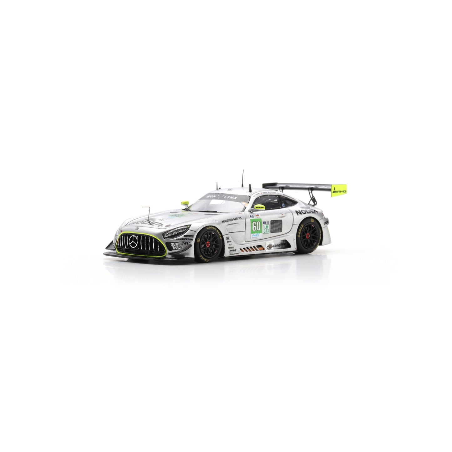 Spark S9296 1:43 - MERCEDES-AMG LMGT3 N°60 - IRON LYNX - Le Mans 24H 2025 A. Gilbert - L. Hanafin - F. Rueda