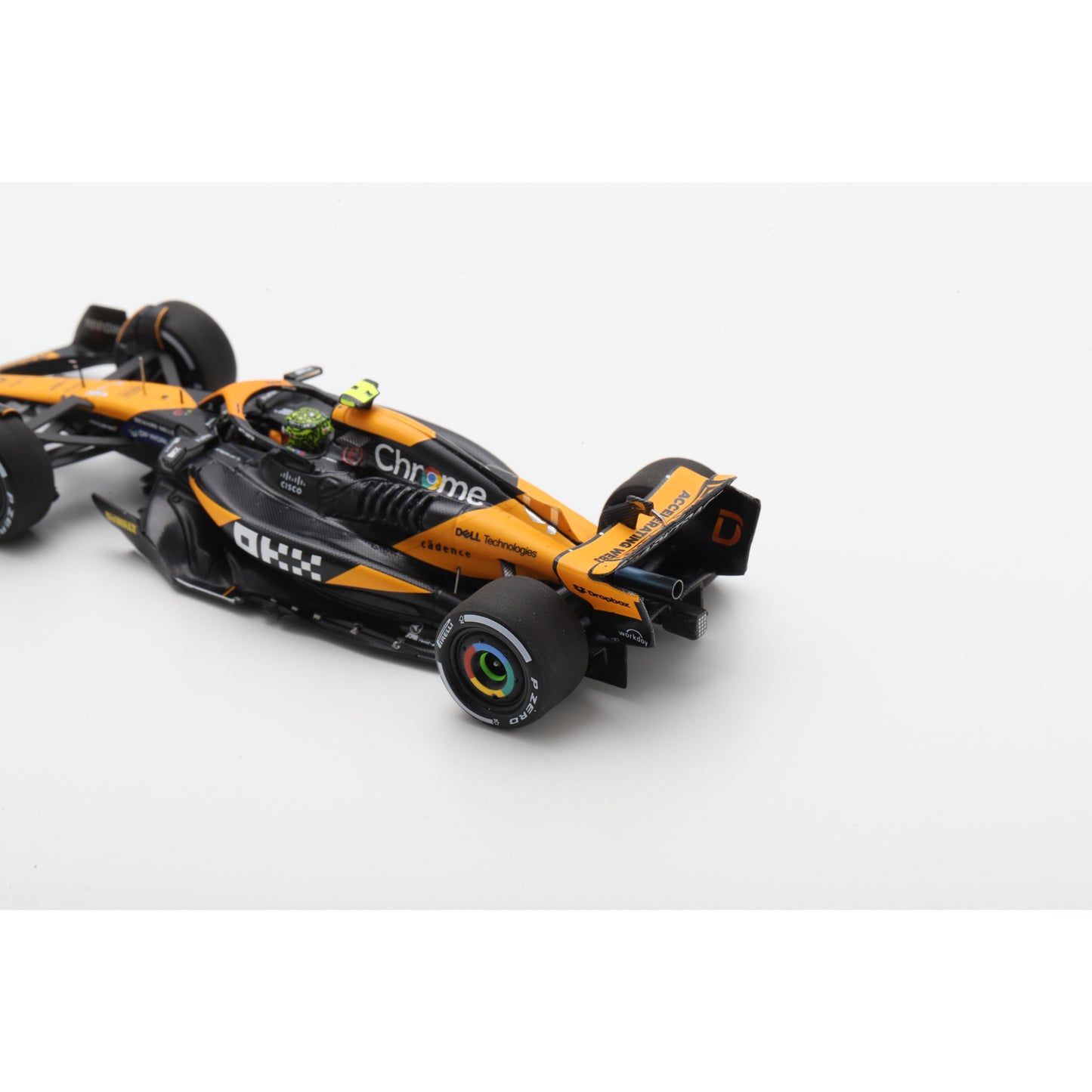 Spark S9523 1:43 - McLaren Formula 1 Team MCL38 No.4 Winner Miami GP 2024 Lando Norris