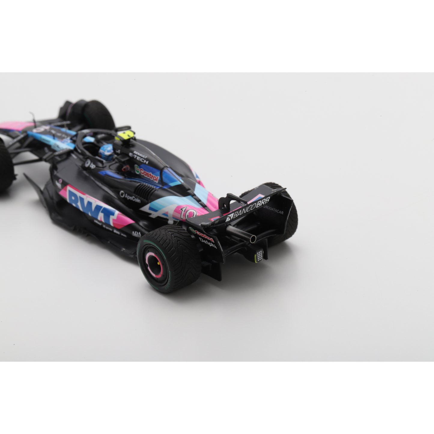 Spark S9552 1:43 - BWT Alpine F1 Team A524 No.10 3rd Brazilian GP 2024 Pierre Gasly (150th GP Race)