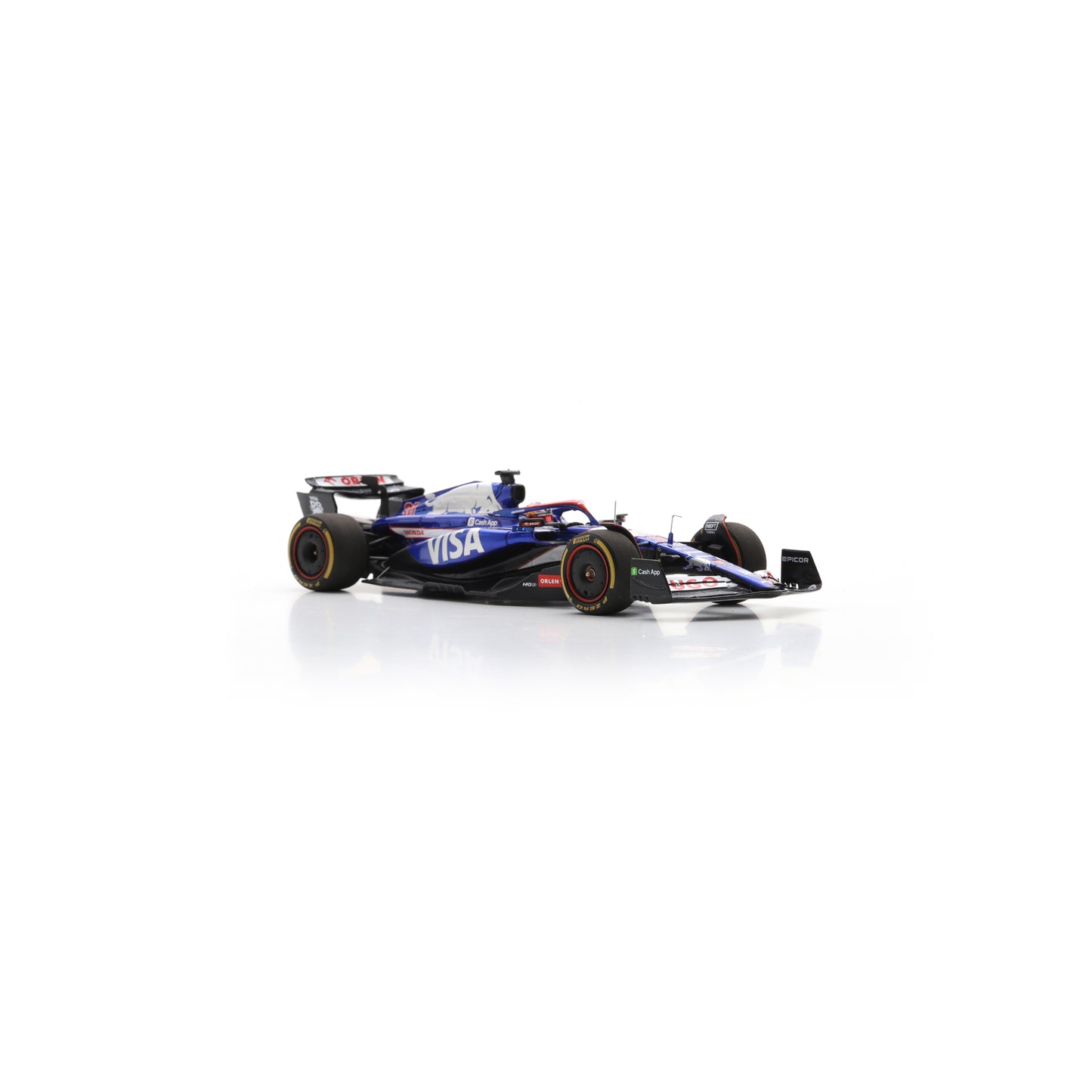 Spark S9558 1:43 - Visa Cash App RB Formula One Team VCARB 01 No.30 9th US GP 2024 Liam Lawson