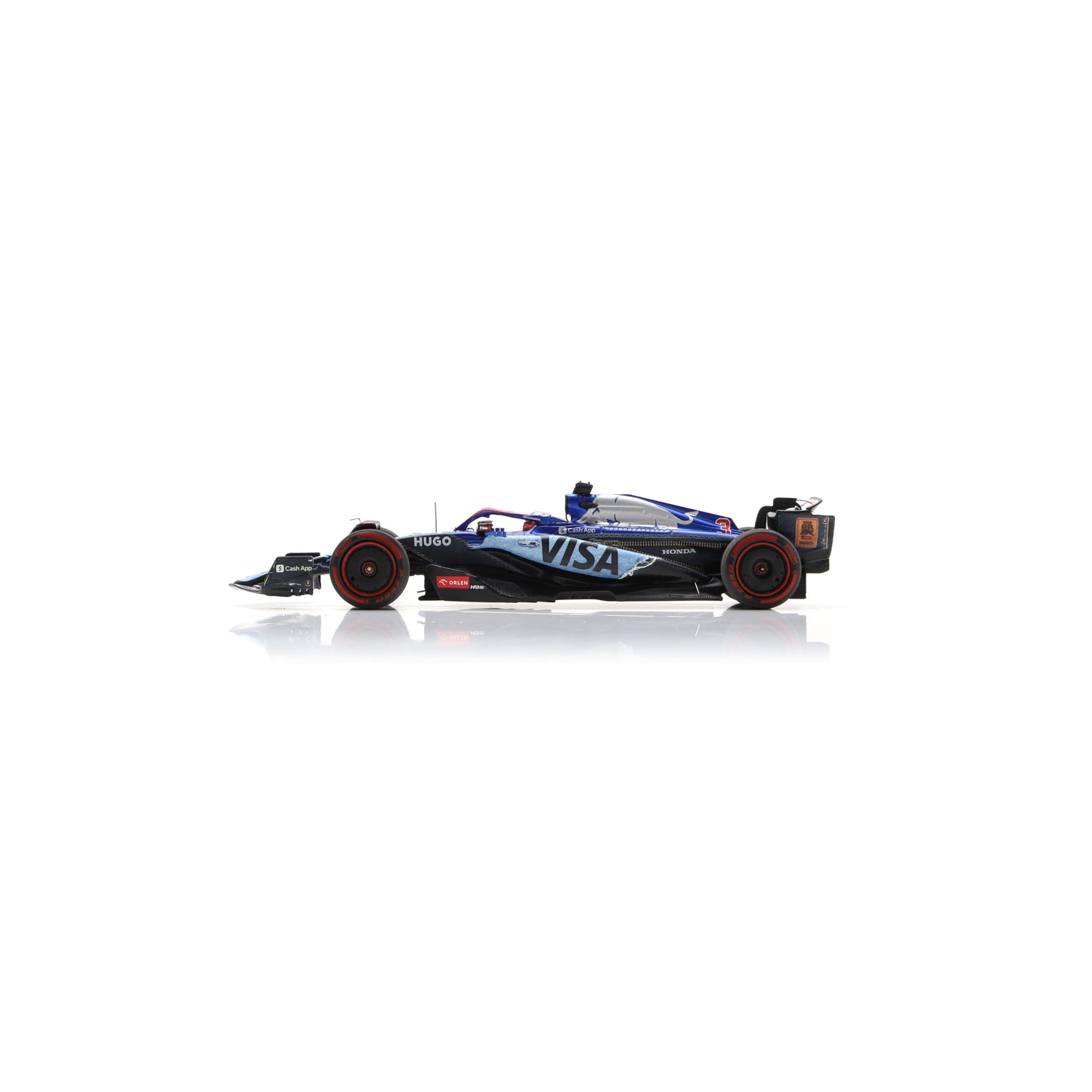 Spark S9562 1:43 - Visa Cash App RB Formula One Team VCARB 01 No.3 Singapore GP 2024 Daniel Ricciardo