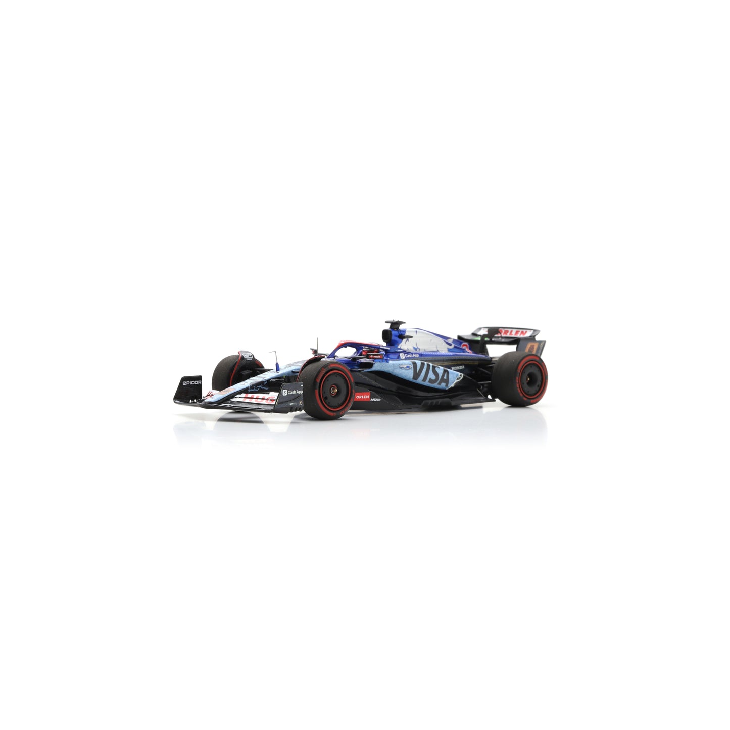 Spark S9562 1:43 - Visa Cash App RB Formula One Team VCARB 01 No.3 Singapore GP 2024 Daniel Ricciardo