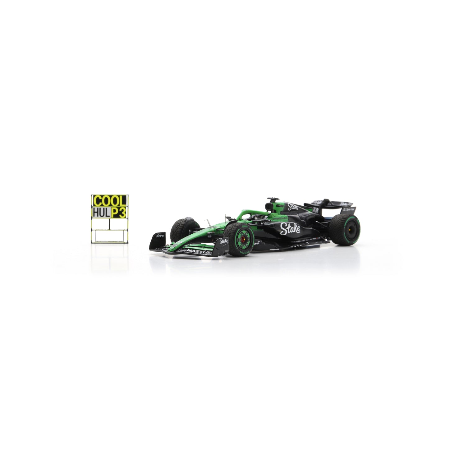 Spark S9578 1:43 - Kick Sauber C45 No.27 Stake F1 Team Kick Sauber 3rd British GP 2025 Nico Hulkenberg