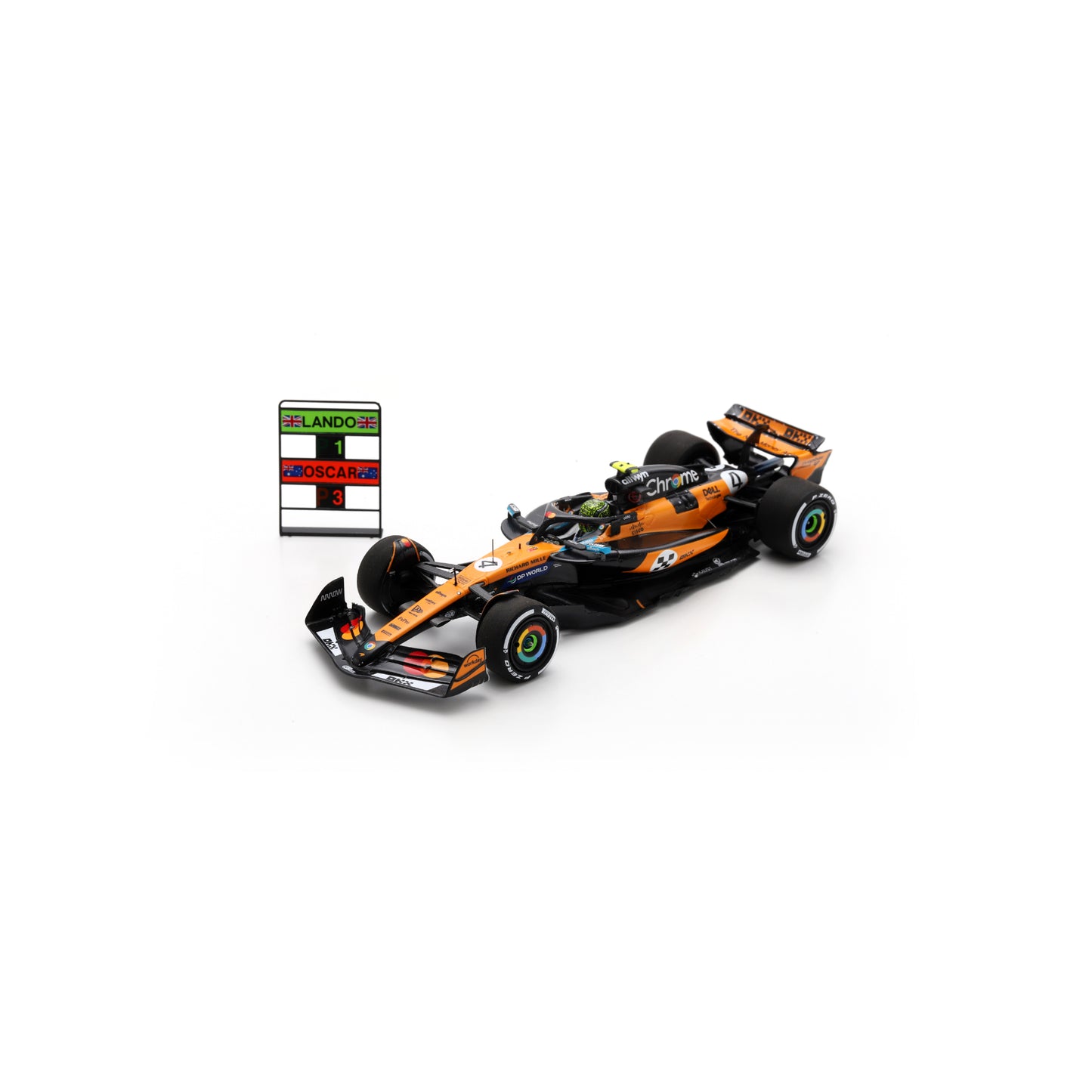 PRE-ORDER - Spark S9622 1:43 - McLaren MCL39 No.4 McLaren Formula 1 Team Winner Monaco GP 2025 Lando Norris