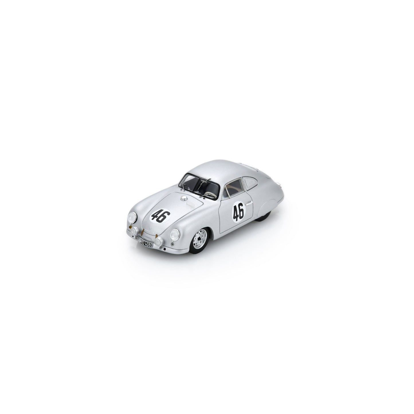 Spark S9705 1:43 - PORSCHE 356 N°46 Le Mans 24H 1953 G. Olivier - E. Martin