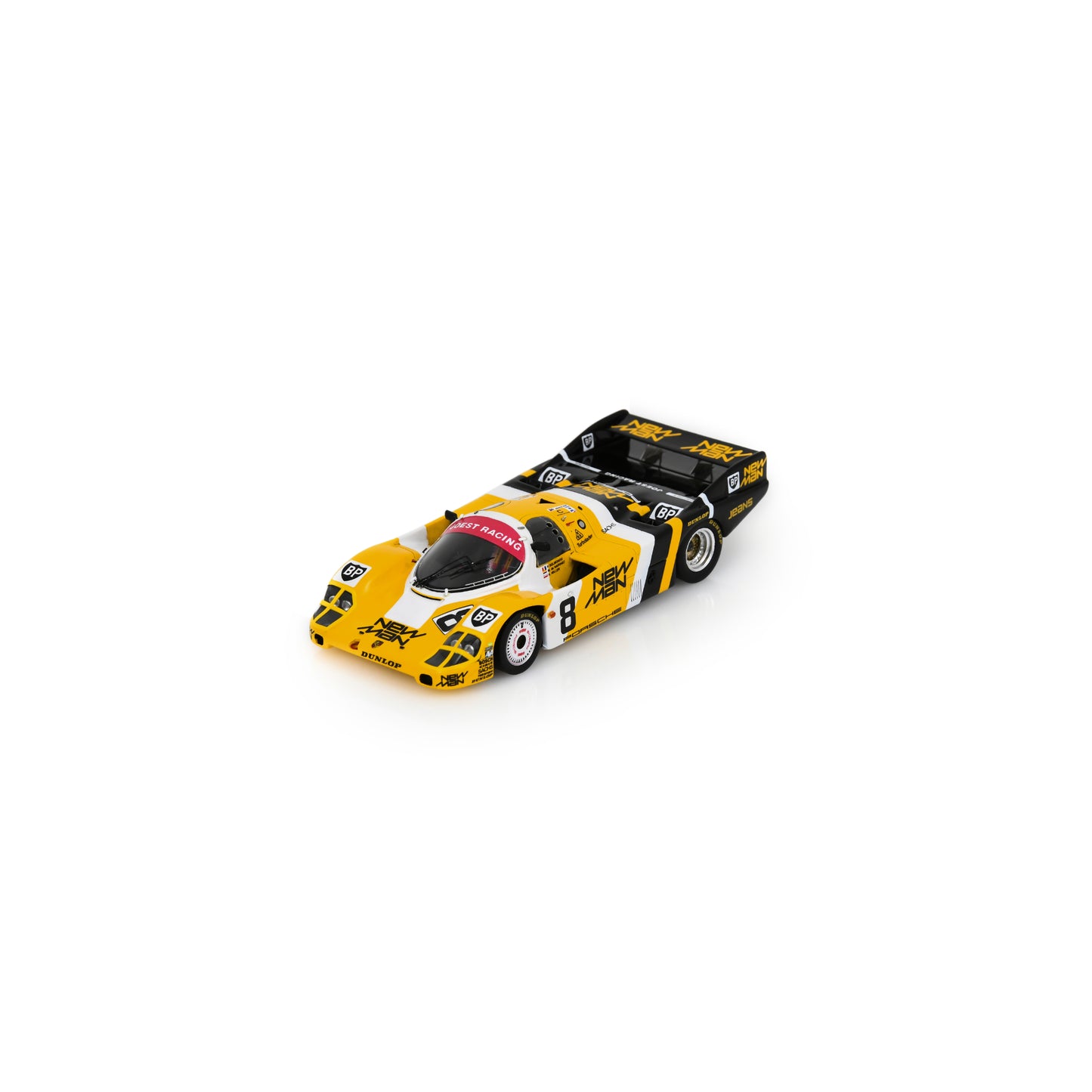 Spark S9866 1:43 - Porsche 956 No. 8 24 Hours of Le Mans 1985 P. Belmondo - M. de Narvaez - K. Miller