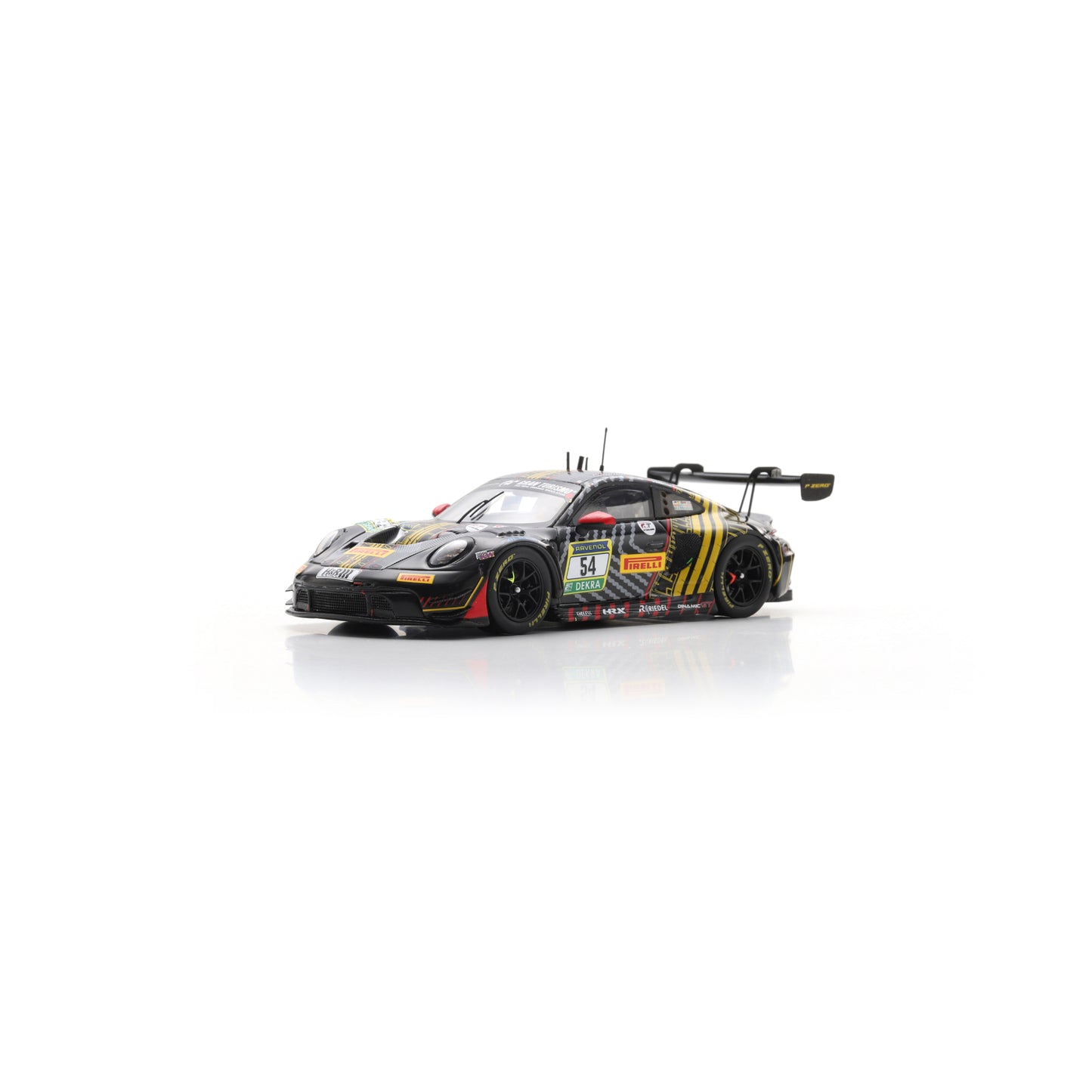 Spark SG1000 1:43 - Porsche 911 GT3 R (992) No.54 Dinamic GT 3rd 24H Nürburgring 2025 B. Bastian - M. Cairoli - L. Hartog - J. Sturm Limited (350ex.)