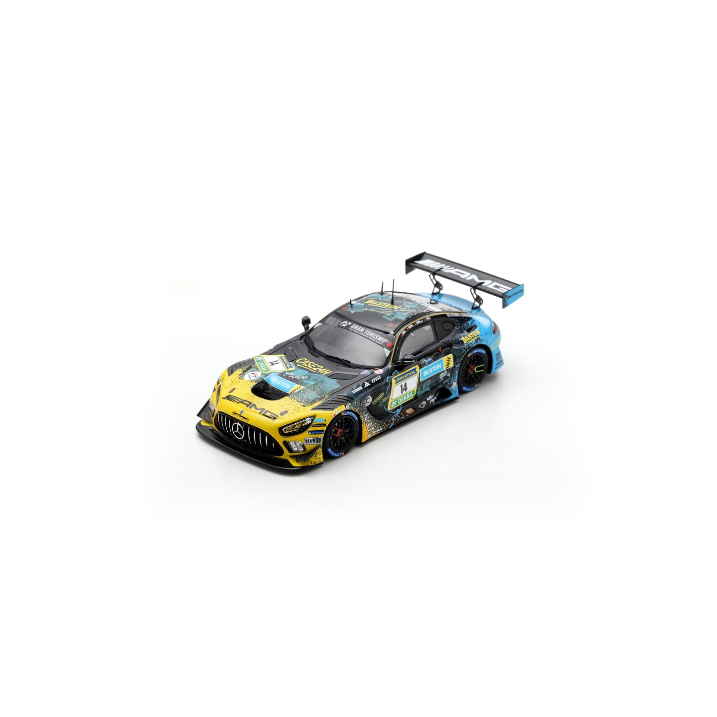 Spark SG1005 1:43 - Mercedes-AMG GT3 No.14 Mercedes-AMG Team GetSpeed 24H Nürburgring 2025 M. Engel -M. Martin - F. Schiller - L. Stolz Limited (300ex.)