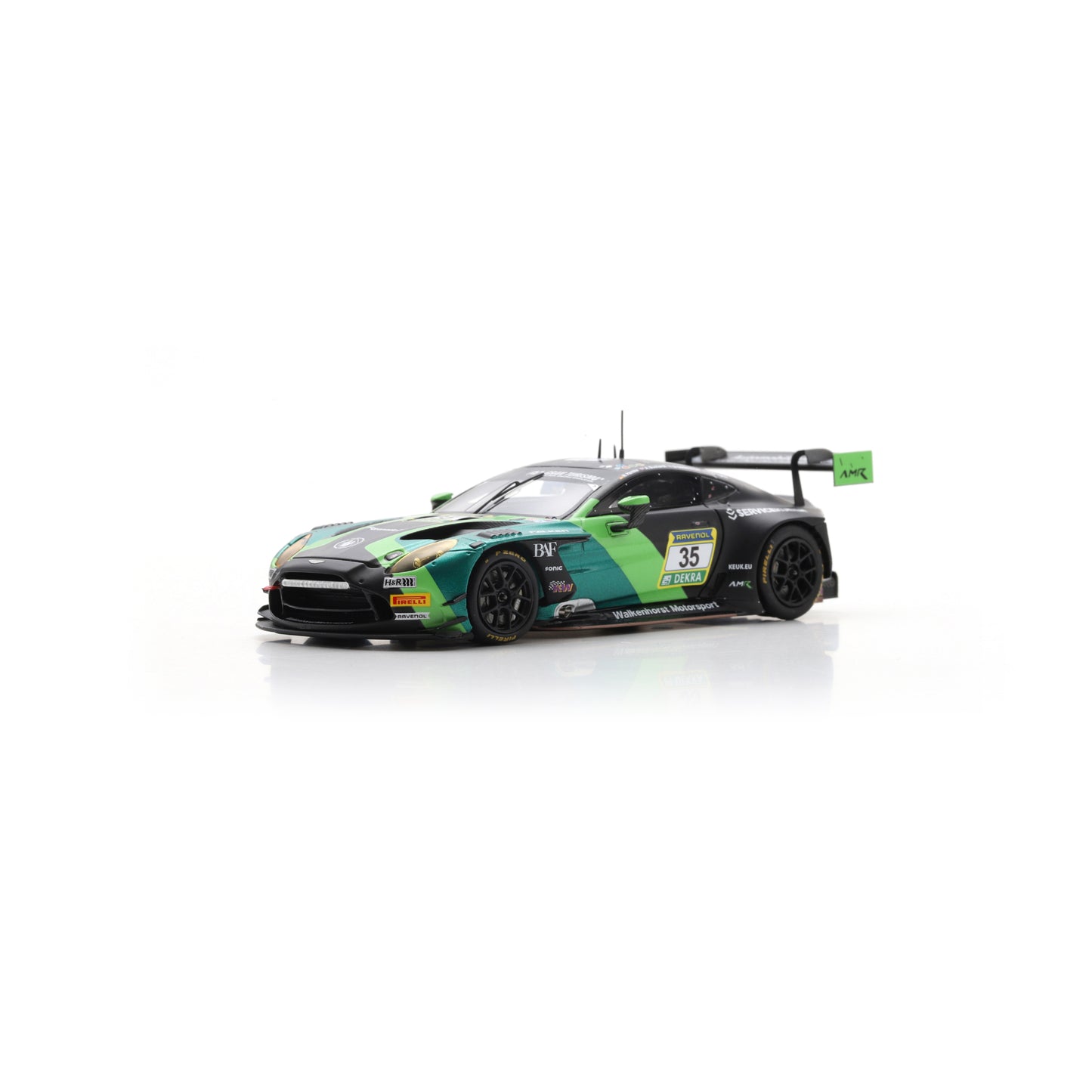 Spark SG1011 1:43 - Aston Martin Vantage AMR GT3 EVO No.35 Walkenhorst Motorsport 24H Nürburgring 2025 N. Hantke - A. Buchardt - O. Söderström - C. Krognes Limited (300ex.)