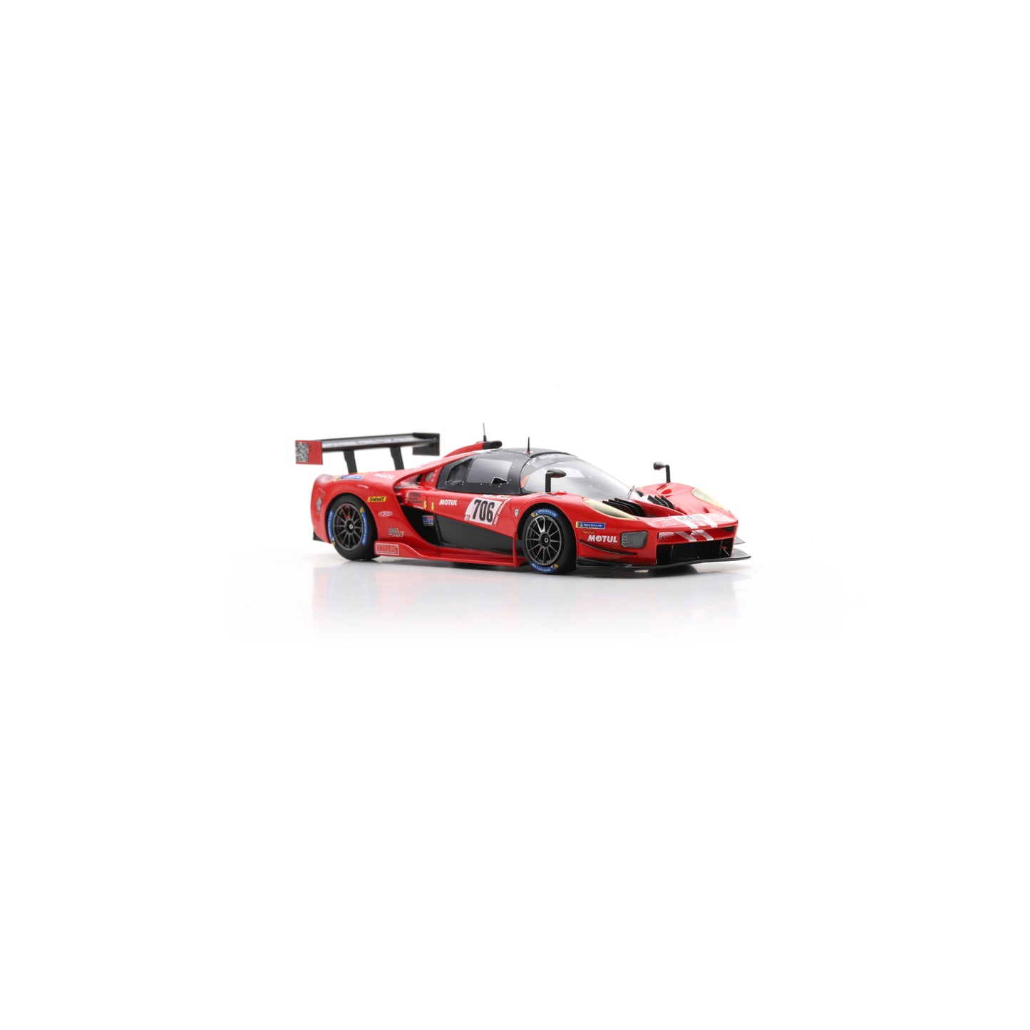 Spark SG848 1:43 - SCG 004c No.706 Glickenhaus Racing Winner SP-X class 24H Nürburgring 2022 T. Mutsch - F. Fernandez Laser - F. Mailleux - R. Westbrook Limited (500ex)