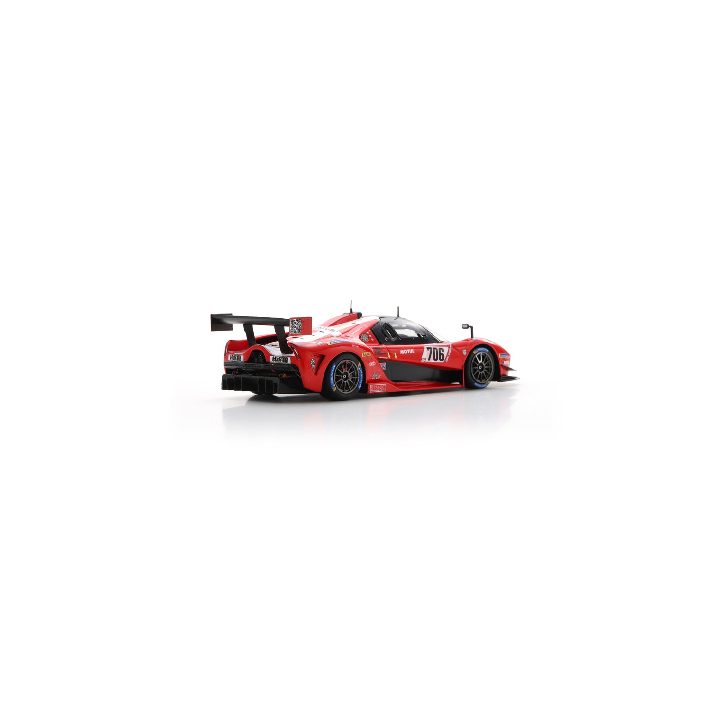 Spark SG848 1:43 - SCG 004c No.706 Glickenhaus Racing Winner SP-X class 24H Nürburgring 2022 T. Mutsch - F. Fernandez Laser - F. Mailleux - R. Westbrook Limited (500ex)