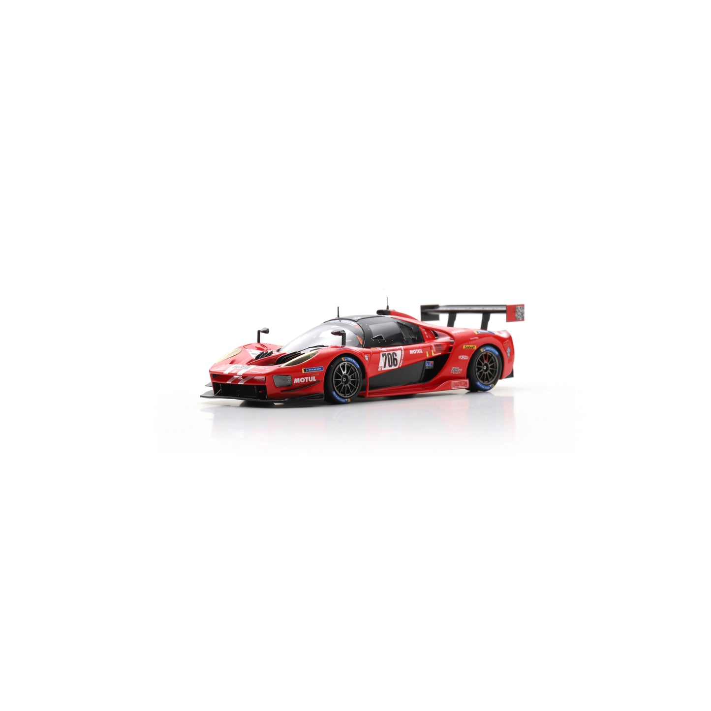 Spark SG848 1:43 - SCG 004c No.706 Glickenhaus Racing Winner SP-X class 24H Nürburgring 2022 T. Mutsch - F. Fernandez Laser - F. Mailleux - R. Westbrook Limited (500ex)