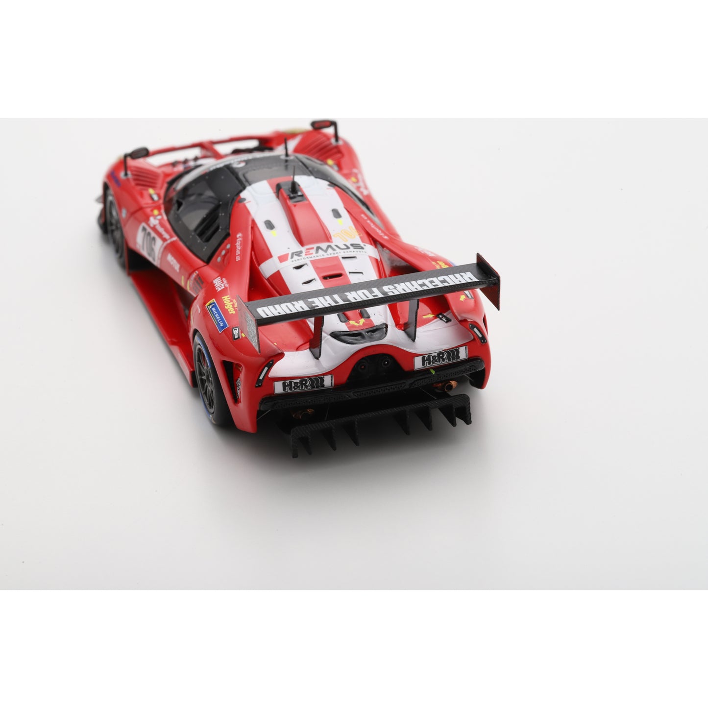 Spark SG848 1:43 - SCG 004c No.706 Glickenhaus Racing Winner SP-X class 24H Nürburgring 2022 T. Mutsch - F. Fernandez Laser - F. Mailleux - R. Westbrook Limited (500ex)