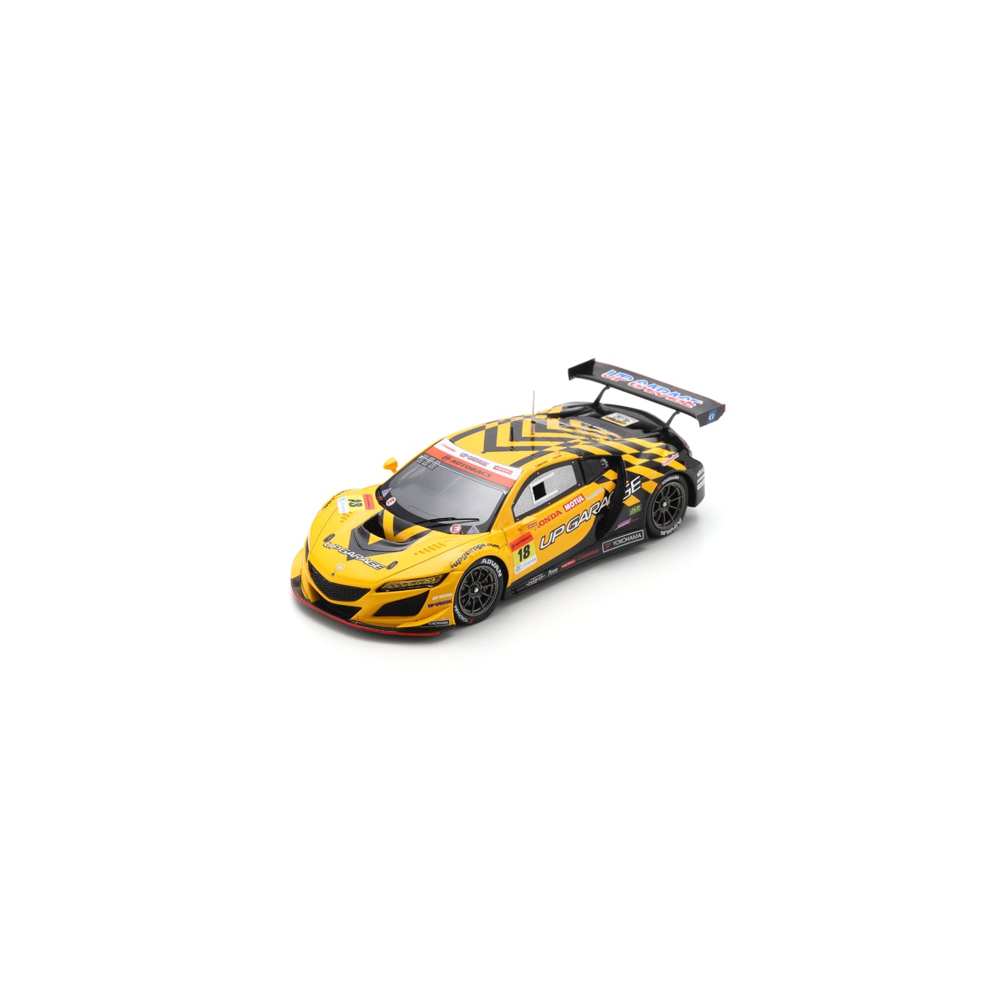 Spark SGT019 1:43 - UPGARAGE NSX GT3 No.18 TEAM UPGARAGE GT300 SUPER GT 2021 Takashi Kobayashi - Teppei Natori