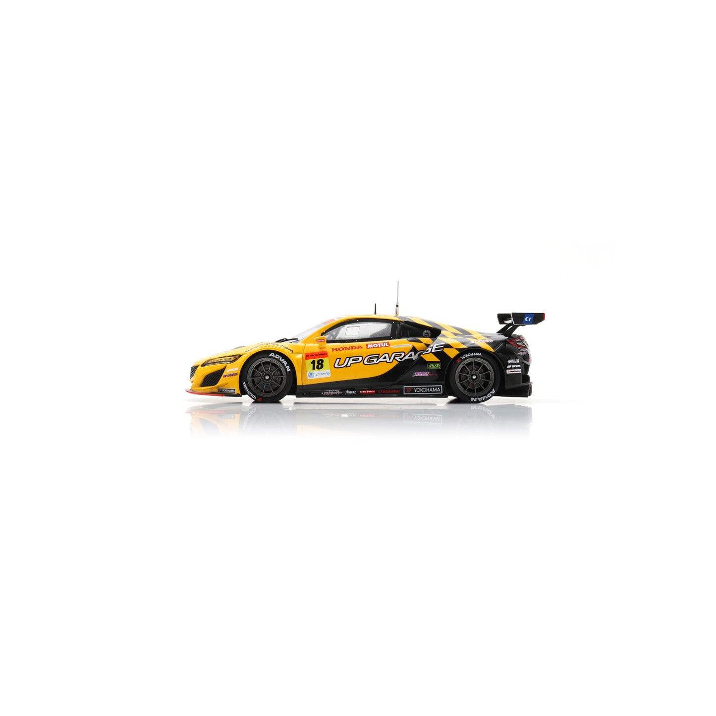 Spark SGT019 1:43 - UPGARAGE NSX GT3 No.18 TEAM UPGARAGE GT300 SUPER GT 2021 Takashi Kobayashi - Teppei Natori