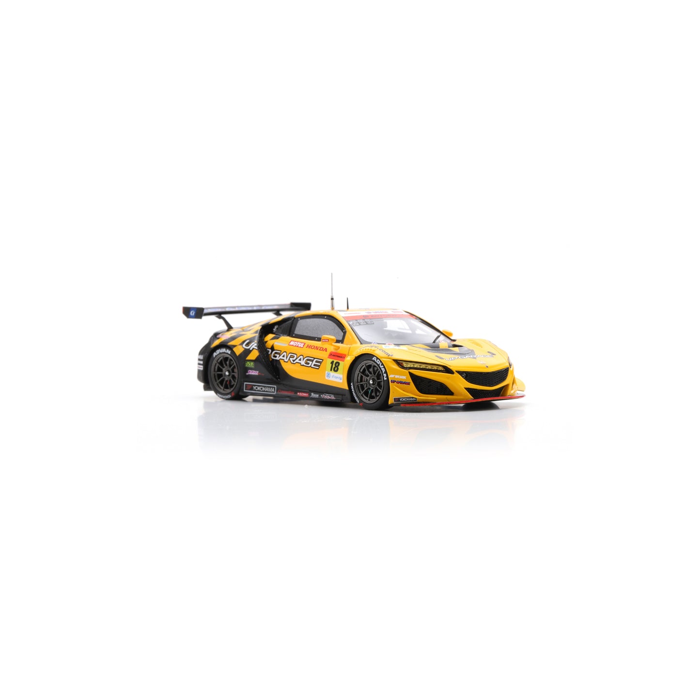 Spark SGT019 1:43 - UPGARAGE NSX GT3 No.18 TEAM UPGARAGE GT300 SUPER GT 2021 Takashi Kobayashi - Teppei Natori