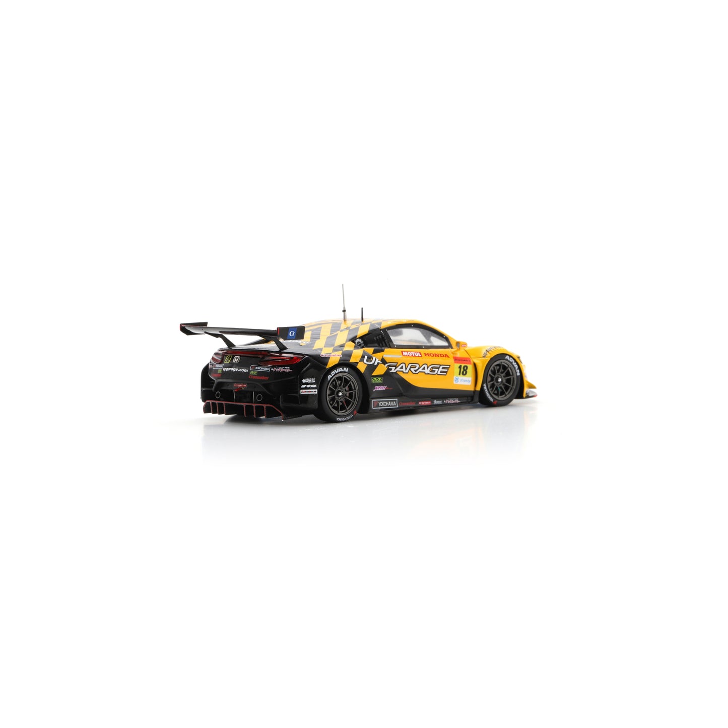 Spark SGT019 1:43 - UPGARAGE NSX GT3 No.18 TEAM UPGARAGE GT300 SUPER GT 2021 Takashi Kobayashi - Teppei Natori
