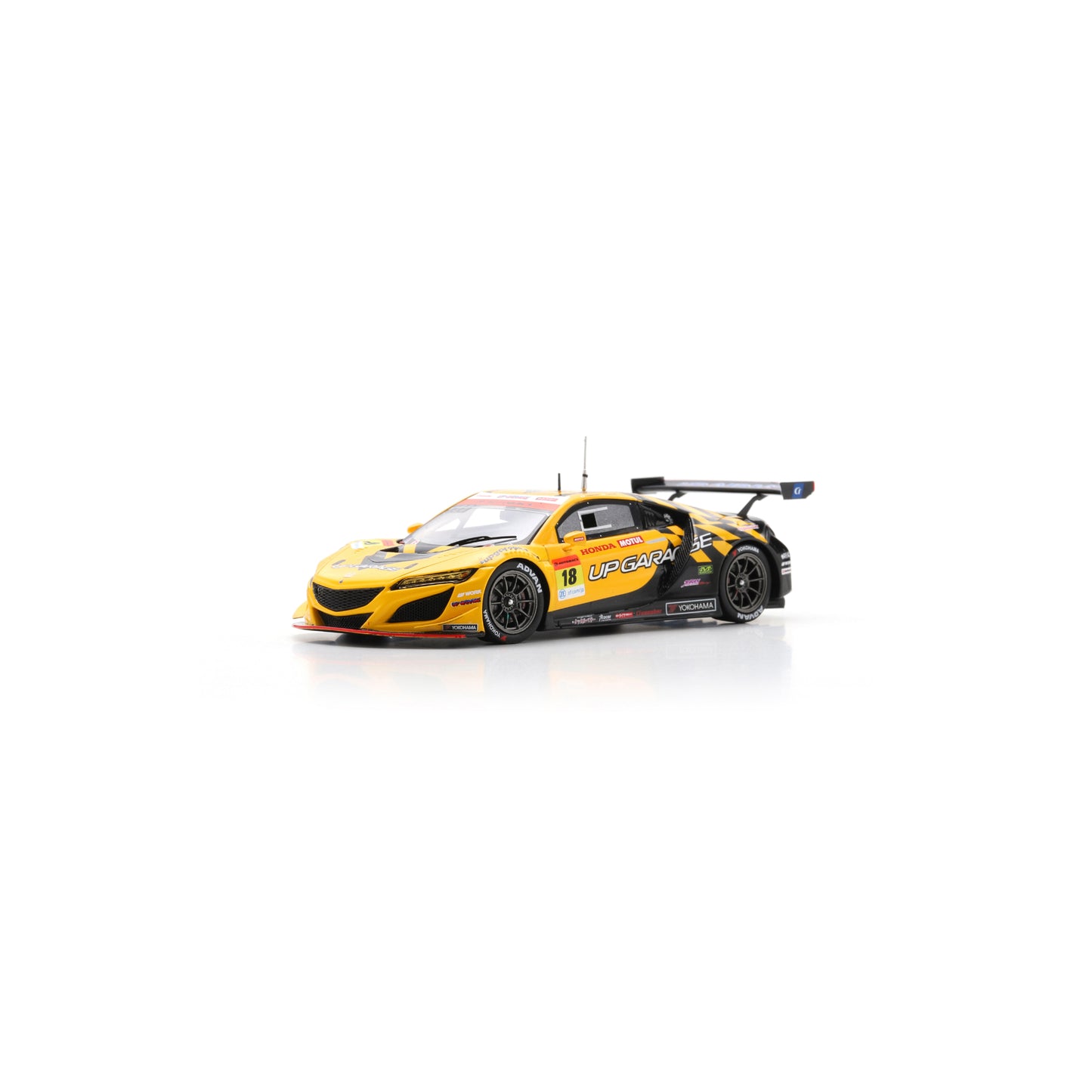 Spark SGT019 1:43 - UPGARAGE NSX GT3 No.18 TEAM UPGARAGE GT300 SUPER GT 2021 Takashi Kobayashi - Teppei Natori