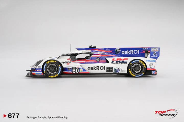 PRE-ORDER - Top Speed TS0677 1:18 - ACURA ARX-06 N°60 ACURA Meyer Shank Racing IMSA 24H Daytona 2025 F. Rosenqvist - S. Dixon - C. Braun - T. Blomqvist