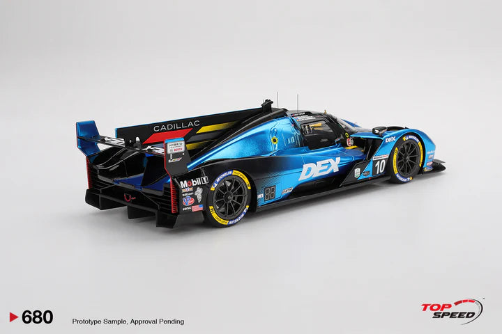 PRE-ORDER - Top Speed TS0680 1:18 - CADILLAC V-Series.RN°10 CADILLAC Wayne Taylor Racing IMSA 24H Daytona 2025 B. Hartley - W. Stevens - F. Albuquerque - R. Taylor