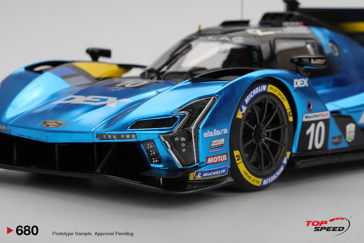 PRE-ORDER - Top Speed TS0680 1:18 - CADILLAC V-Series.RN°10 CADILLAC Wayne Taylor Racing IMSA 24H Daytona 2025 B. Hartley - W. Stevens - F. Albuquerque - R. Taylor