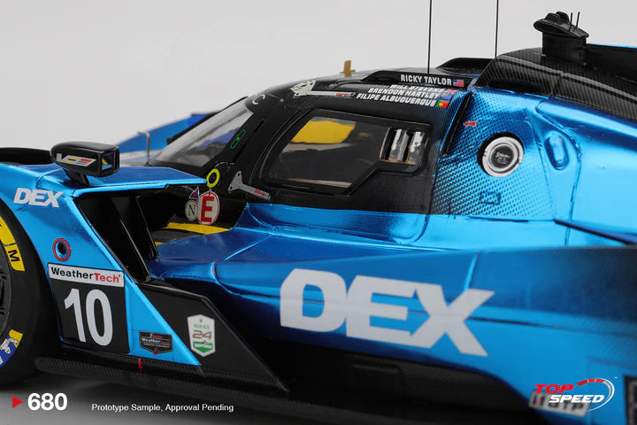 PRE-ORDER - Top Speed TS0680 1:18 - CADILLAC V-Series.RN°10 CADILLAC Wayne Taylor Racing IMSA 24H Daytona 2025 B. Hartley - W. Stevens - F. Albuquerque - R. Taylor
