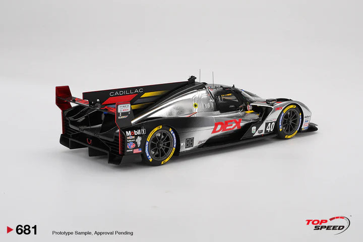 PRECOMMANDE - Top Speed TS0681 1:18 - CADILLAC V-Series.R N°40 CADILLAC Wayne Taylor Racing IMSA Daytona 24H 2025 K. Kobayashi - L. Deletraz - J. Taylor