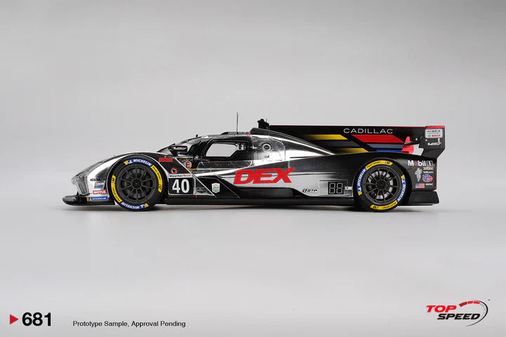 PRECOMMANDE - Top Speed TS0681 1:18 - CADILLAC V-Series.R N°40 CADILLAC Wayne Taylor Racing IMSA Daytona 24H 2025 K. Kobayashi - L. Deletraz - J. Taylor