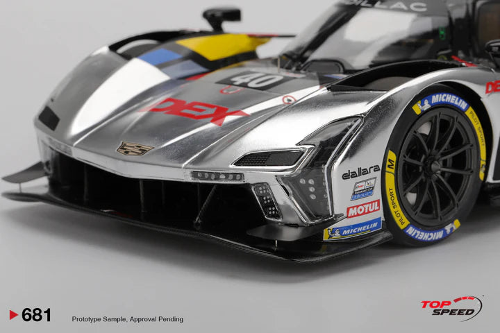 PRECOMMANDE - Top Speed TS0681 1:18 - CADILLAC V-Series.R N°40 CADILLAC Wayne Taylor Racing IMSA Daytona 24H 2025 K. Kobayashi - L. Deletraz - J. Taylor