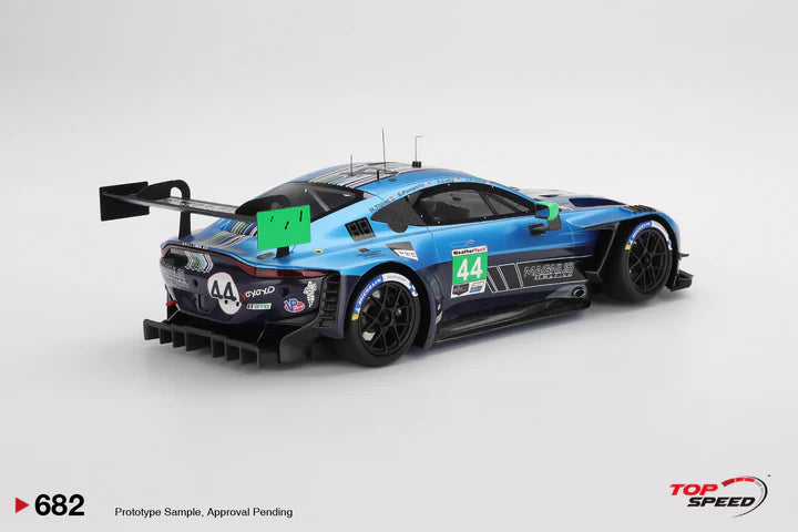 PRE-ORDER - Top Speed TS0682 1:18 - ASTON MARTIN Vantage GT3 EVO N°44 Magnus Racing IMSA 24H Daytona 2025 N. Thiim - S. Pumpelly - A. Lally - J. Potter
