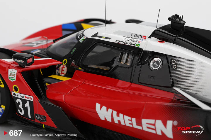 PRE-ORDER - Top Speed TS0687 1:18 - CADILLAC V-Series.RN°31 CADILLAC WHELEN IMSA 24H Daytona 2025 E. Bamber - F. Drugovich - F. Vesti - J. Aitken