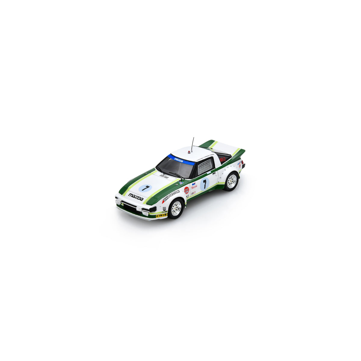 Spark US433 1:43 - MAZDA RX-7 No.7 5th Daytona 24H 1979 Y. Katayama - Y. Terrada - T. Yorino Limited (300ex.)
