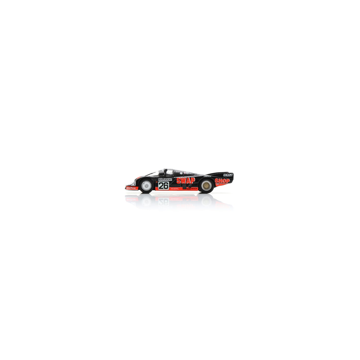 Spark Y319 1:64 - Porsche 956 No.26 2nd Le Mans 24H 1984 J. Rondeau - J. Paul Jr - P. Henn
