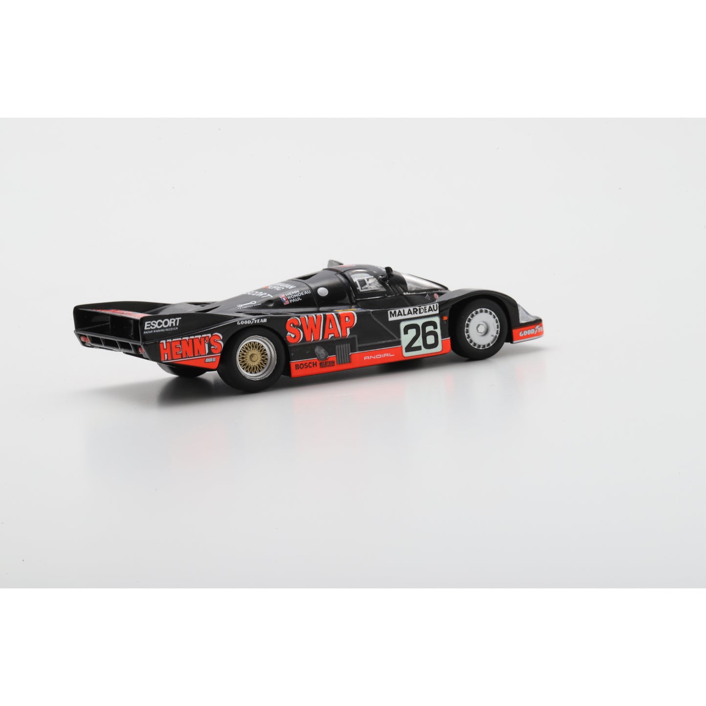 Spark Y319 1:64 - Porsche 956 No.26 2nd Le Mans 24H 1984 J. Rondeau - J. Paul Jr - P. Henn