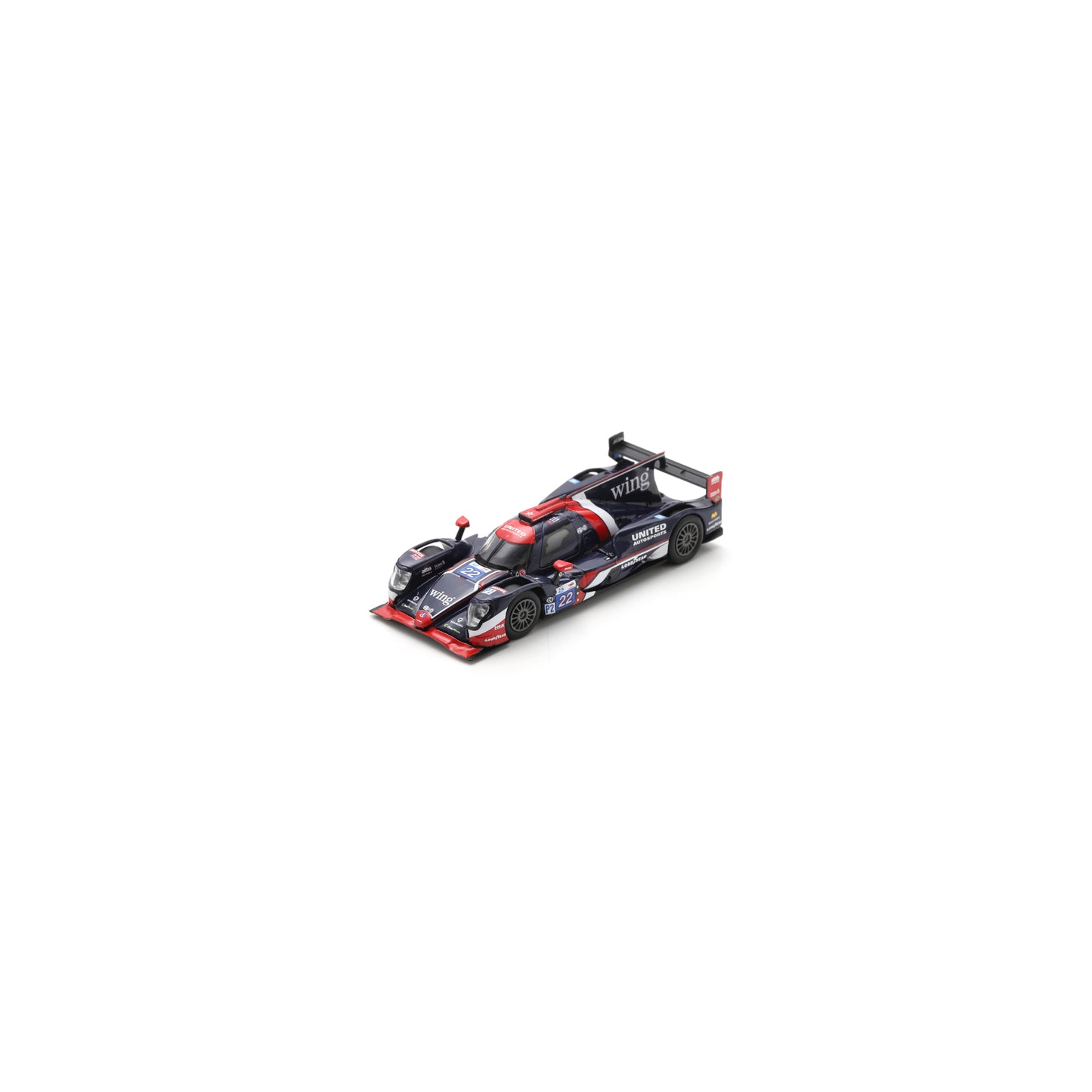 Spark Y398 1:64 - Oreca 07 - Gibson No.22 UNITED AUTOSPORTS Winner LMP2 class Le Mans 24H 2024 O. Jarvis - B. Garg - N. Siegel