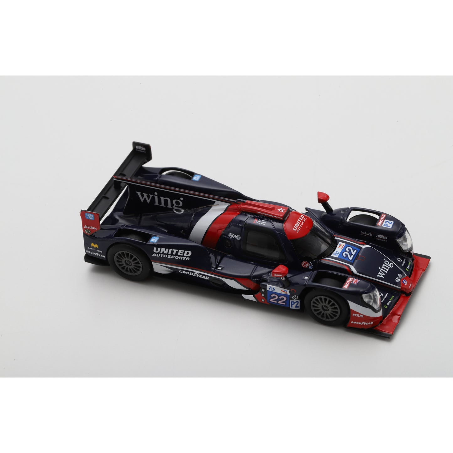 Spark Y398 1:64 - Oreca 07 - Gibson No.22 UNITED AUTOSPORTS Winner LMP2 class Le Mans 24H 2024 O. Jarvis - B. Garg - N. Siegel