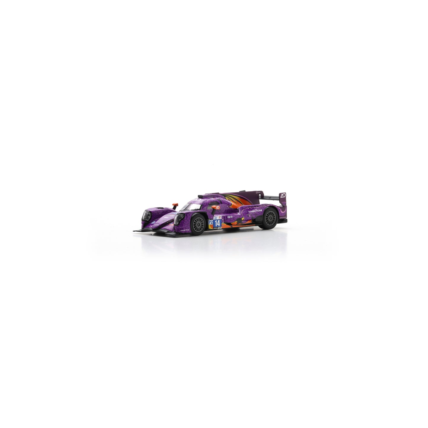 PRE-ORDER - Spark Y399 1:64 - Oreca 07 - Gibson No.14 AO by TF Le Mans 24H 2024 PJ Hyett - L. Delétraz - A. Quinn
