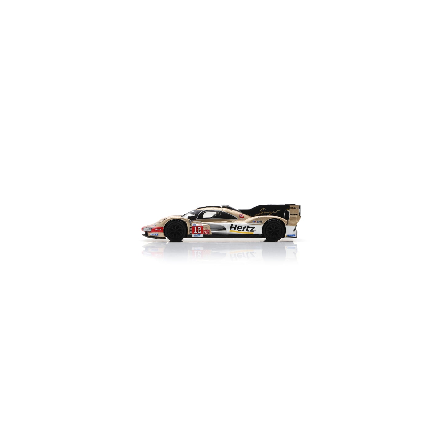 Spark Y401 1:64 - Porsche 963 No.12 HERTZ TEAM JOTA 8th Le Mans 24H 2024 W. Stevens - N. Nato - C. Ilott