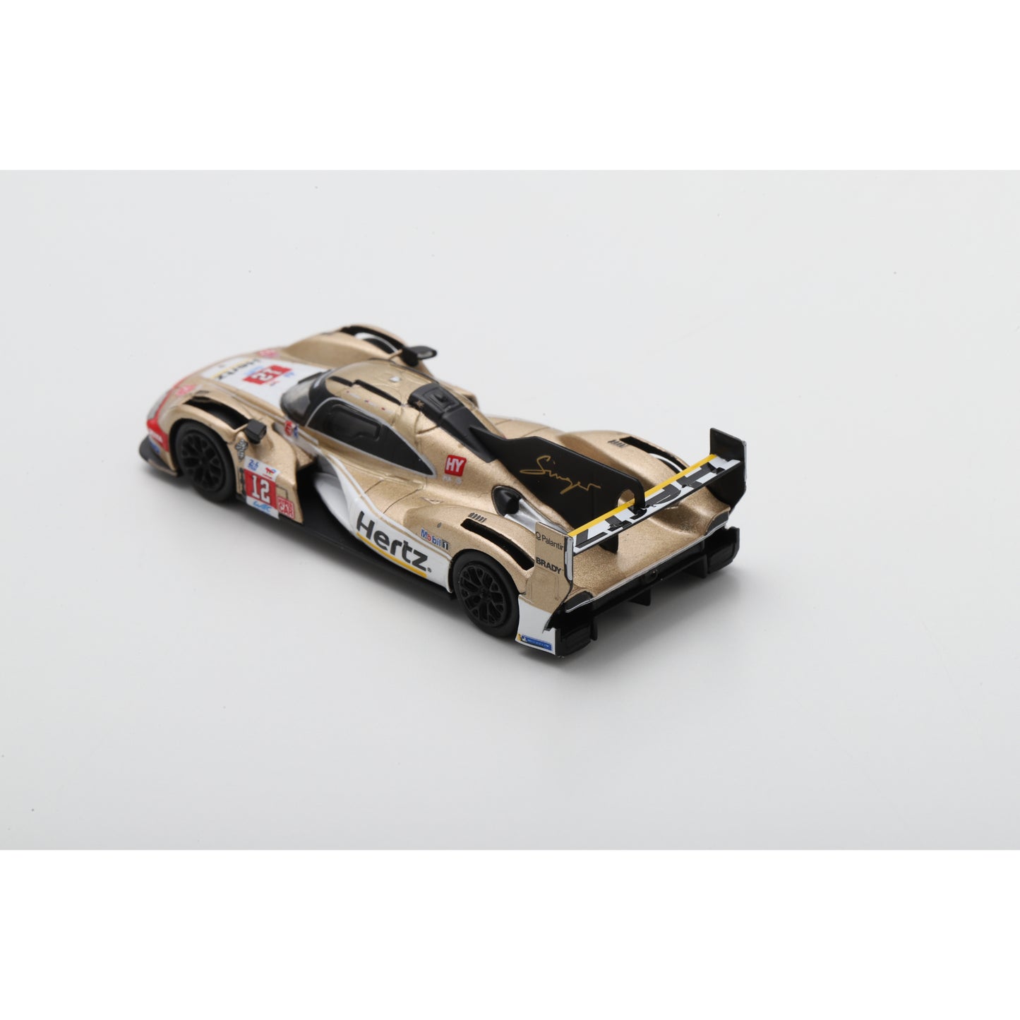 Spark Y401 1:64 - Porsche 963 No.12 HERTZ TEAM JOTA 8th Le Mans 24H 2024 W. Stevens - N. Nato - C. Ilott