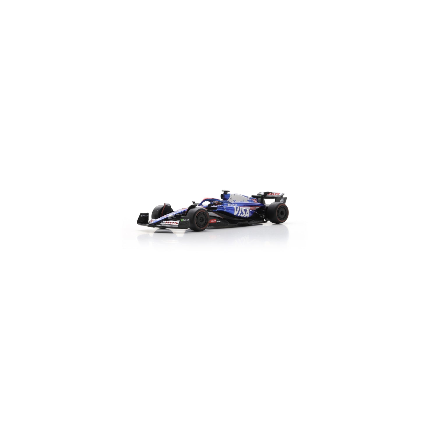 Spark Y408 1:64 - Visa Cash App RB Formula One Team VCARB 01 No.30 9th US GP 2024 Liam Lawson (First Race)