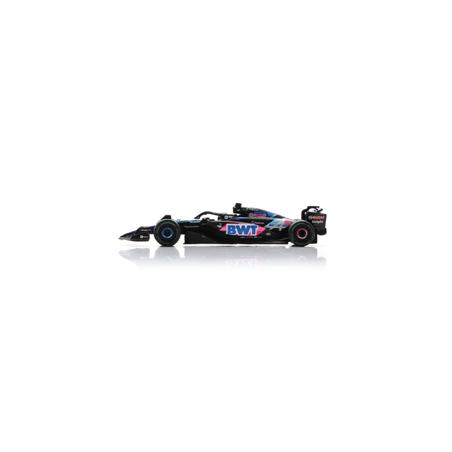 Spark Y412 1:64 - BWT Alpine F1 Team A524 No.31 2nd Brazilian GP 2024 Esteban Ocon