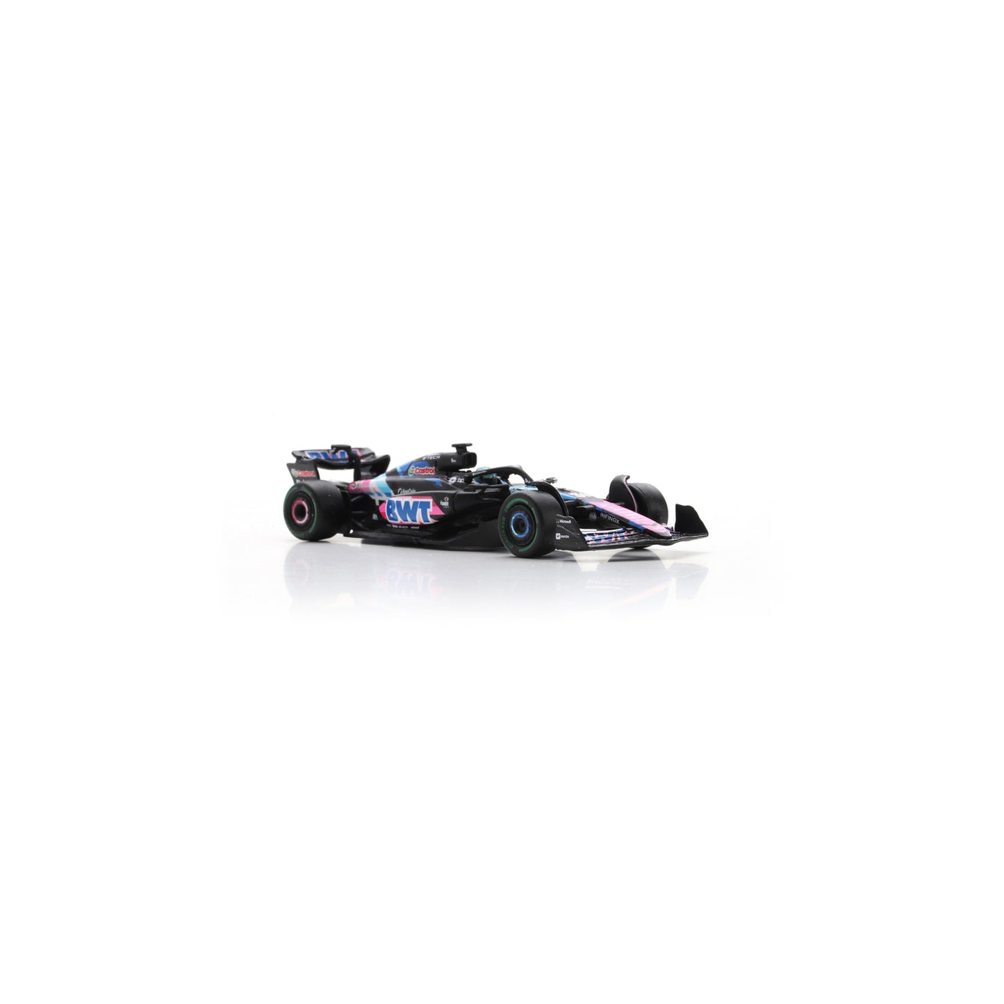 Spark Y412 1:64 - BWT Alpine F1 Team A524 No.31 2nd Brazilian GP 2024 Esteban Ocon