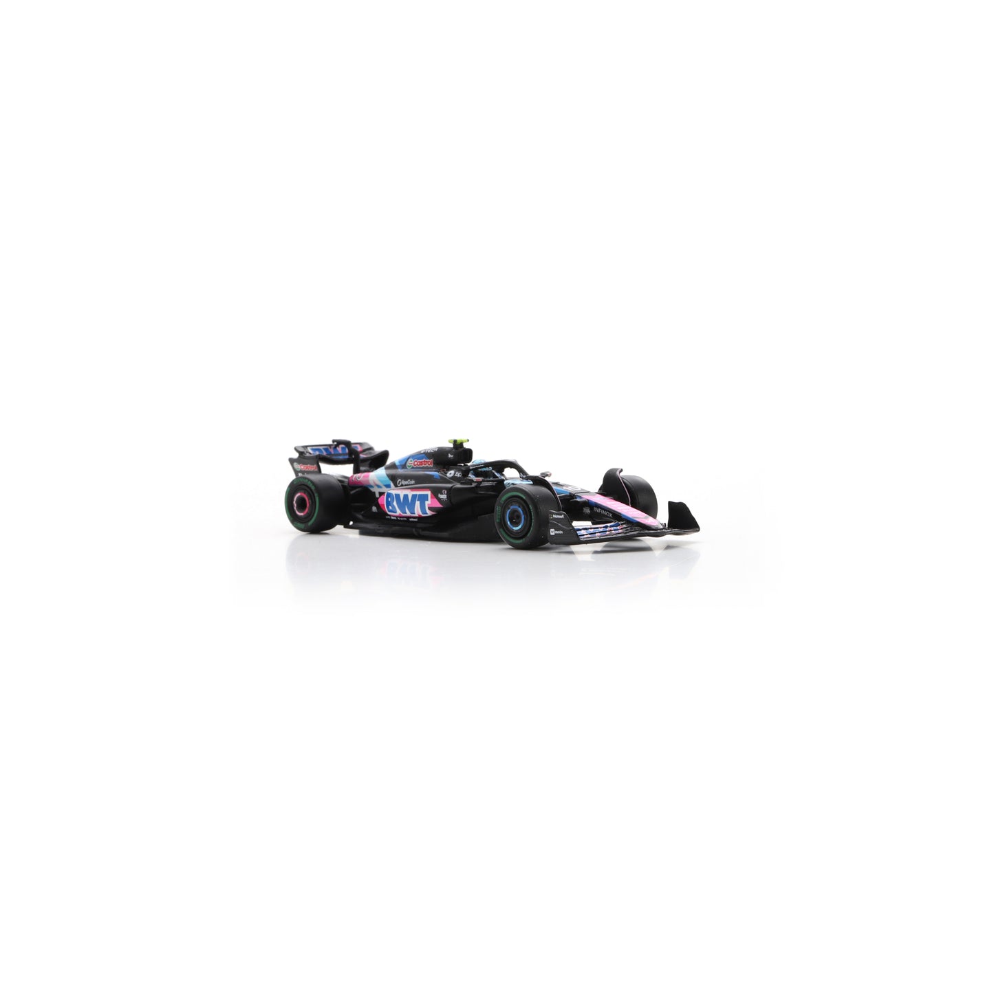 Spark Y413 1:64 - BWT Alpine F1 Team A524 No.10 3rd Brazilian GP 2024 Pierre Gasly (150th GP Race)