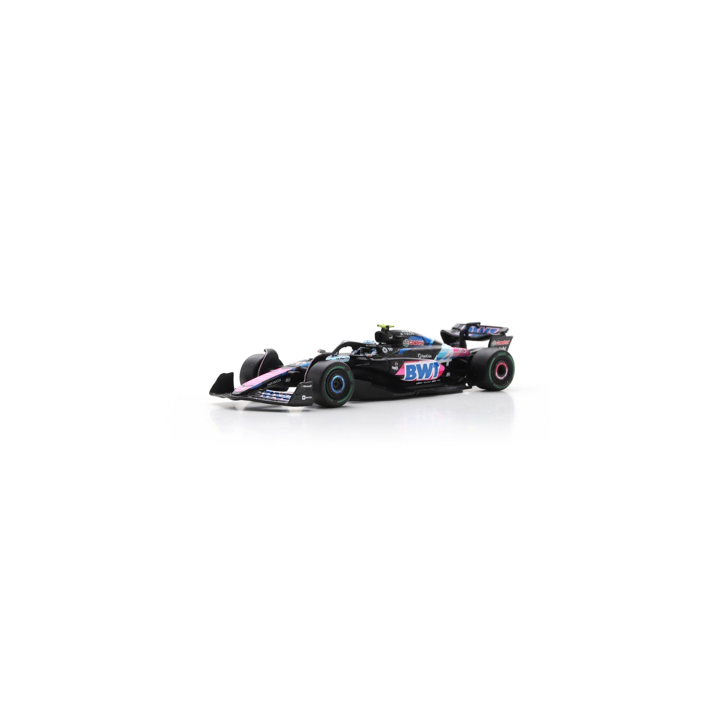 Spark Y413 1:64 - BWT Alpine F1 Team A524 No.10 3rd Brazilian GP 2024 Pierre Gasly (150th GP Race)