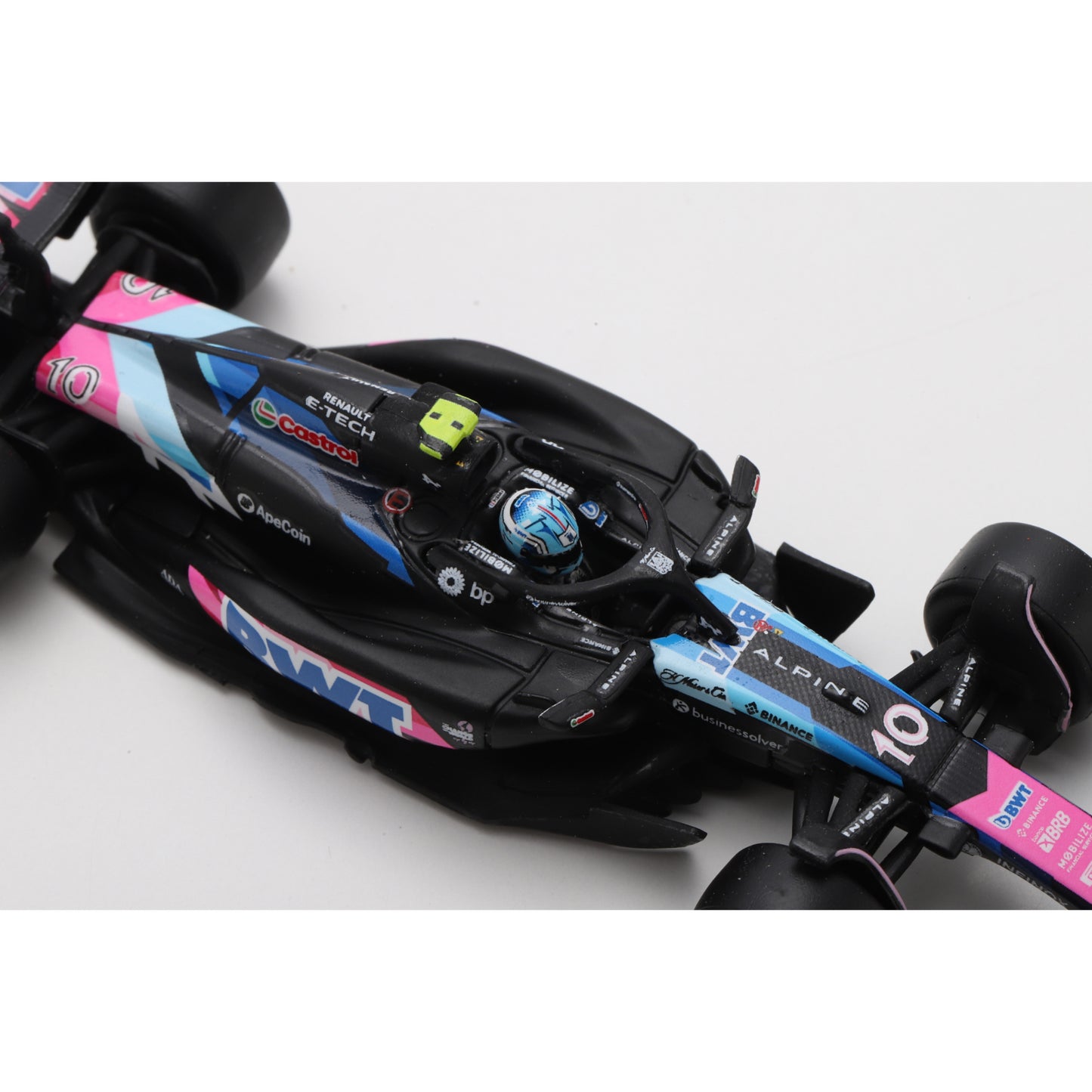 Spark Y413 1:64 - BWT Alpine F1 Team A524 No.10 3rd Brazilian GP 2024 Pierre Gasly (150th GP Race)