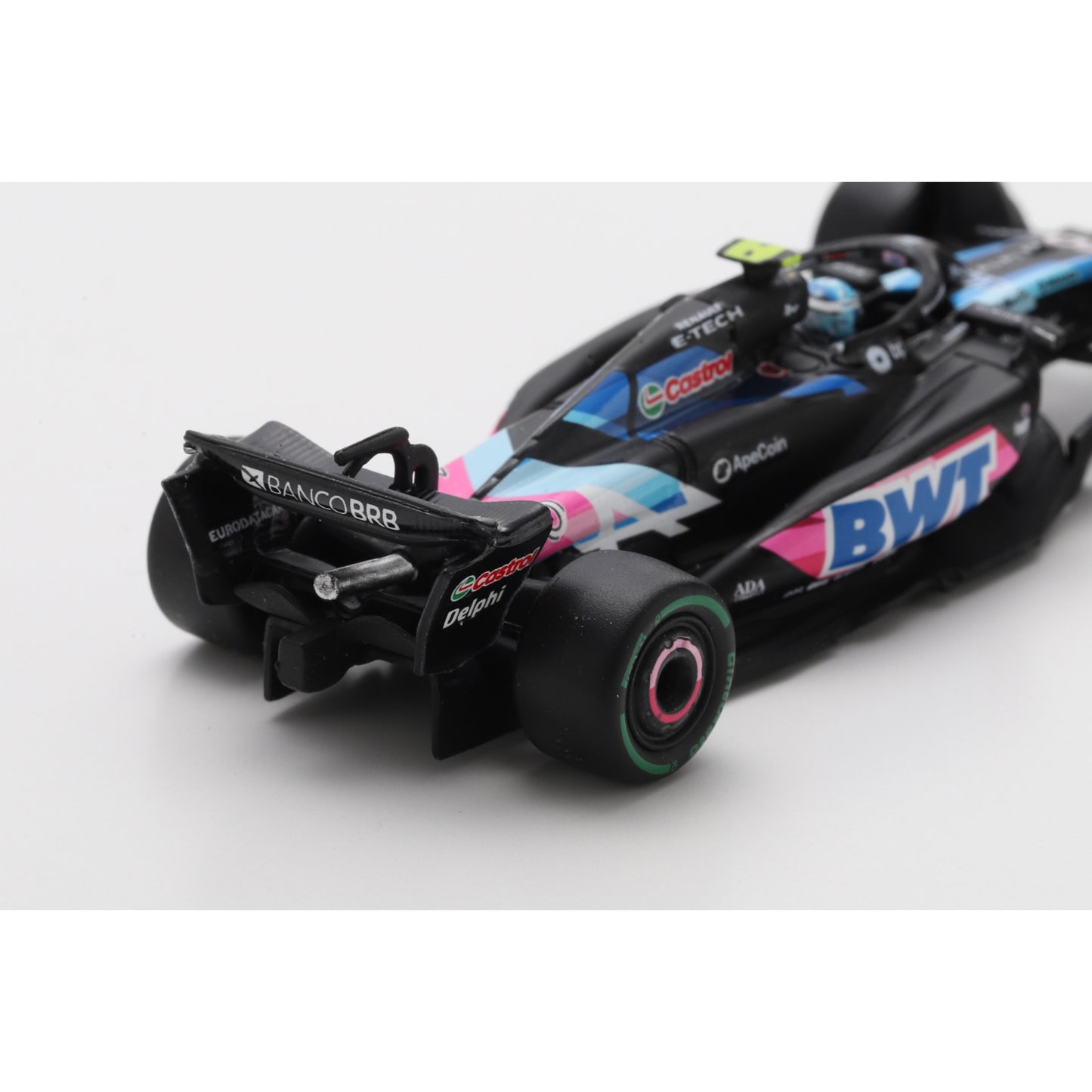 Spark Y413 1:64 - BWT Alpine F1 Team A524 No.10 3rd Brazilian GP 2024 Pierre Gasly (150th GP Race)