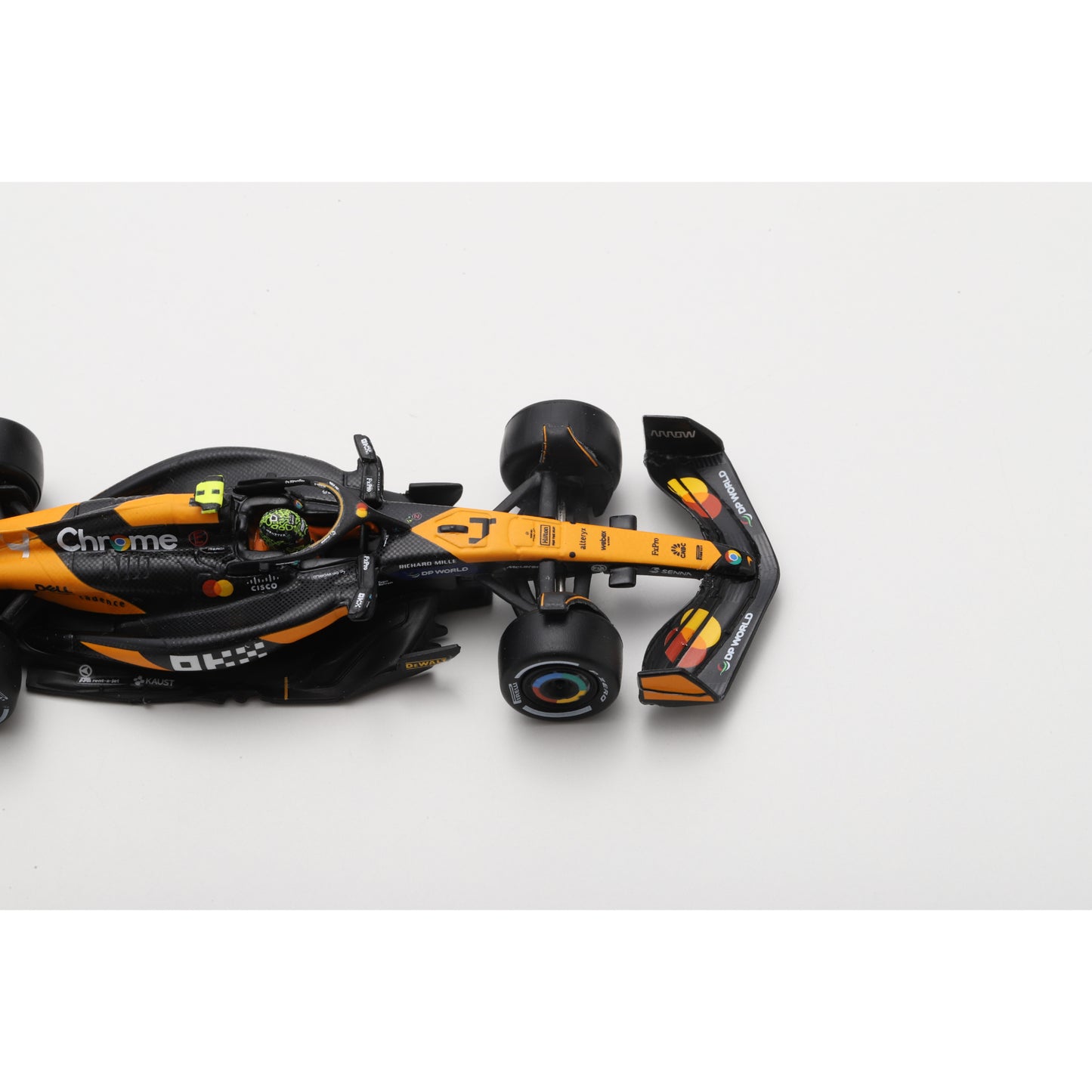 Spark Y416 1:64 - McLaren MCL38 McLaren No.4 Winner Abu Dhabi GP 2024 Lando Norris